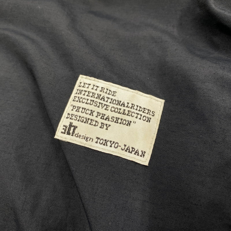 【中古品】【メンズ】 CHAMPION チャンピオン × LET IT RIDE レットイットライド C8-R613 COACH JACKET コーチ ジャケット アウター 142-261030-kh-09-izu サイズ：M カラー：ブラック 万代Net店