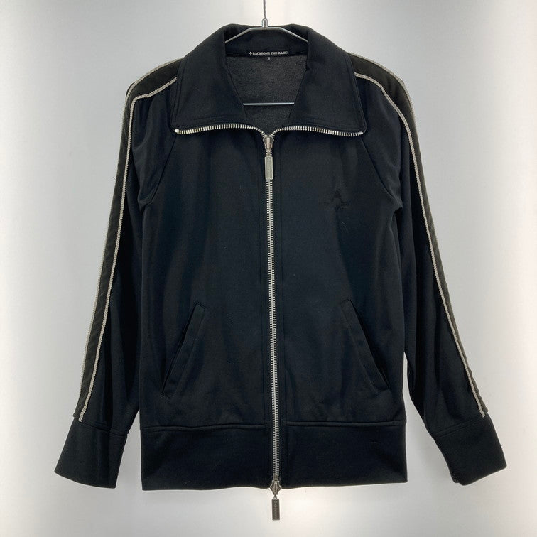 【現状渡し品】【メンズ】 BACKBONE THE BASIC バックボーンザベイシック L/S ジャージトップス 145-260221-WA-07-iwa サイズ：S カラー：ブラック 万代Net店