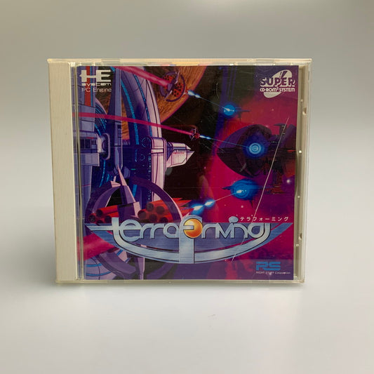 【現状渡し品】 PCエンジン テラフォーミング ライトスタッフ 横スクロールシューティングゲーム レトロゲーム CERO:記載なし 023-260405-AS-7-min 万代Net店