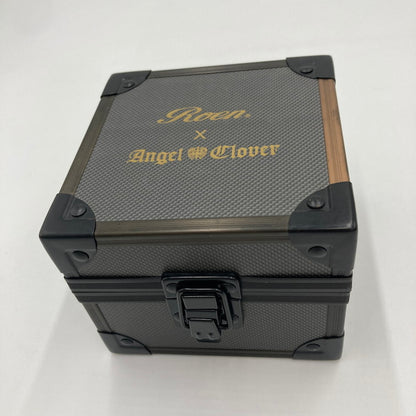 【中古品】【メンズ】 Angel Clover エンジェルクローバー Roen コラボモデル TC48ROYZ 革ベルト 腕時計 アナログ時計 197-251219-SY-03-iwa カラー：ブラック/レッド系 万代Net店
