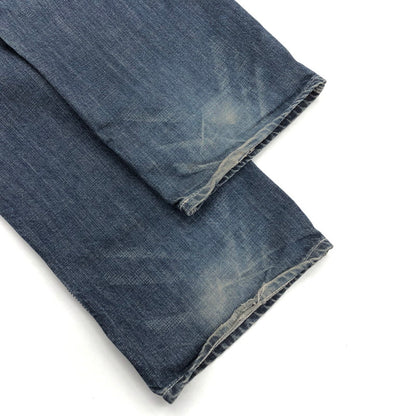 【現状渡し品】【メンズ】 VANSON バンソン DENIM PANTS sp-b-8A デニムパンツ スタッズ ウイング スカル Gパン ジーンズ ボトムス アメカジ系 156-250207-rs-03-fur サイズ：36 カラー：インディゴ 万代Net店