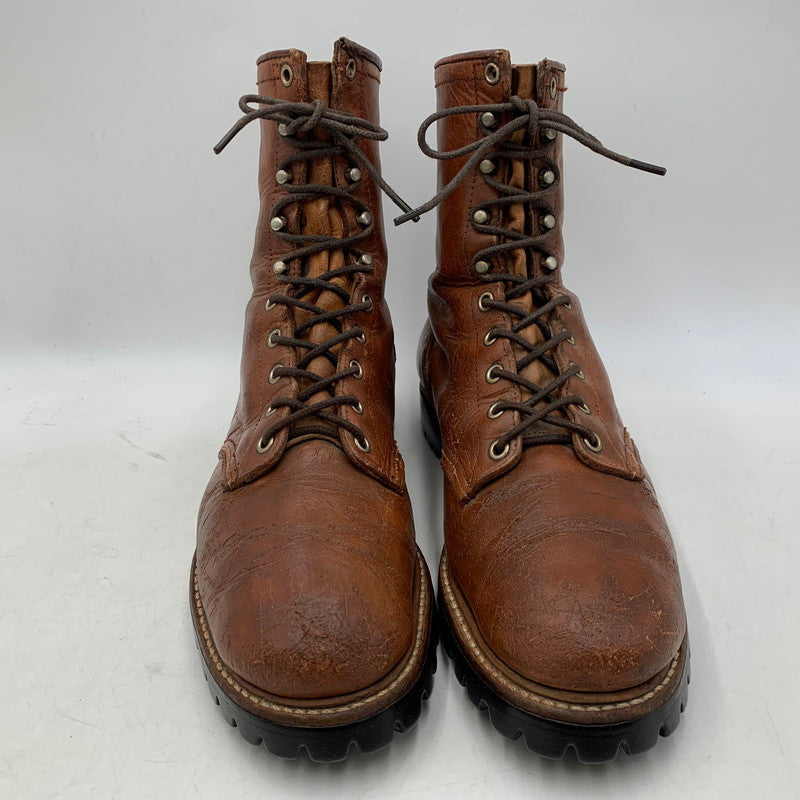 【現状渡し品】【メンズ】 白四角犬タグ 生産国表記なし 60-70S IRISH SETTER アイリッシュ セッター ブーツ 靴 164-251210-cs-04-izu サイズ：11 1/2 カラー：ブラウン 万代Net店