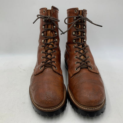 【現状渡し品】【メンズ】 RED WING レッドウィング 白四角犬タグ 生産国表記なし 60-70S IRISH SETTER アイリッシュ セッター ブーツ 靴 164-251210-cs-04-izu サイズ：11 1/2 カラー：ブラウン 万代Net店