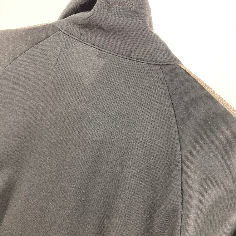 【現状渡し品】【メンズ】 BACKBONE THE BASIC バックボーンザベイシック L/S ジャージトップス 145-260221-WA-07-iwa サイズ：S カラー：ブラック 万代Net店