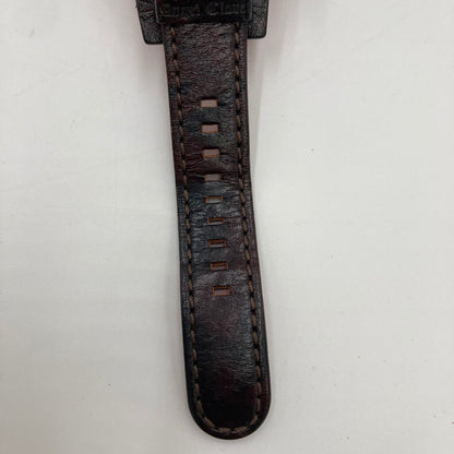 【中古品】【メンズ】 Angel Clover エンジェルクローバー Roen コラボモデル TC48ROYZ 革ベルト 腕時計 アナログ時計 197-251219-SY-03-iwa カラー：ブラック/レッド系 万代Net店