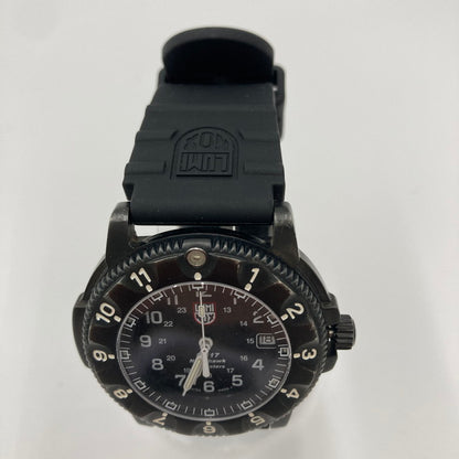 【中古品】【メンズ】 LUMINOX ルミノックス F-117 NIGHTHAWK 3400-200 ナイトホーク クォーツ 腕時計 197-251219-SY-04-iwa カラー：ブラック 万代Net店