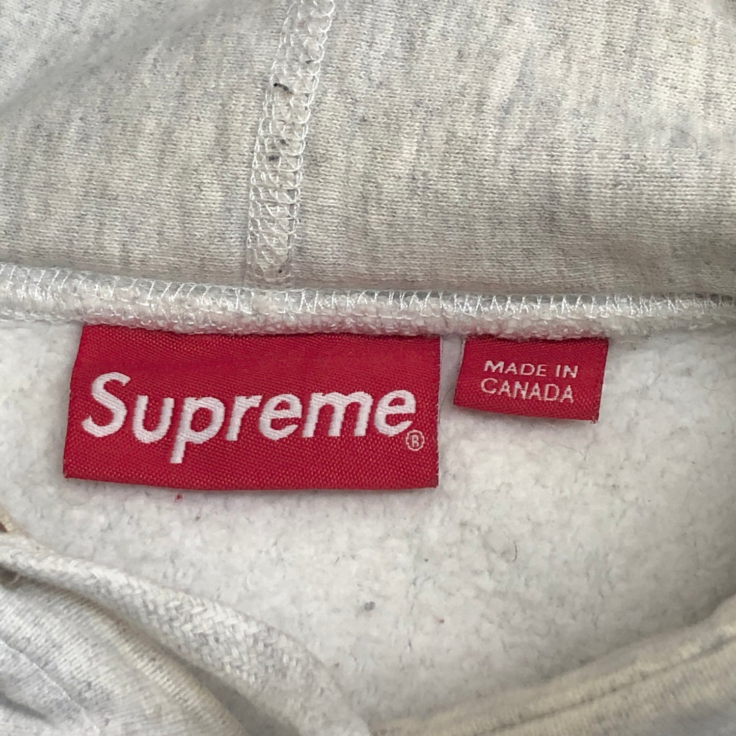 【現状渡し品】【メンズ】 SUPREME シュプリーム S LOGO HOODED フーディ パーカー 長袖 トップス 149-260526-rs-02-fur サイズ：L カラー：グレー 万代Net店