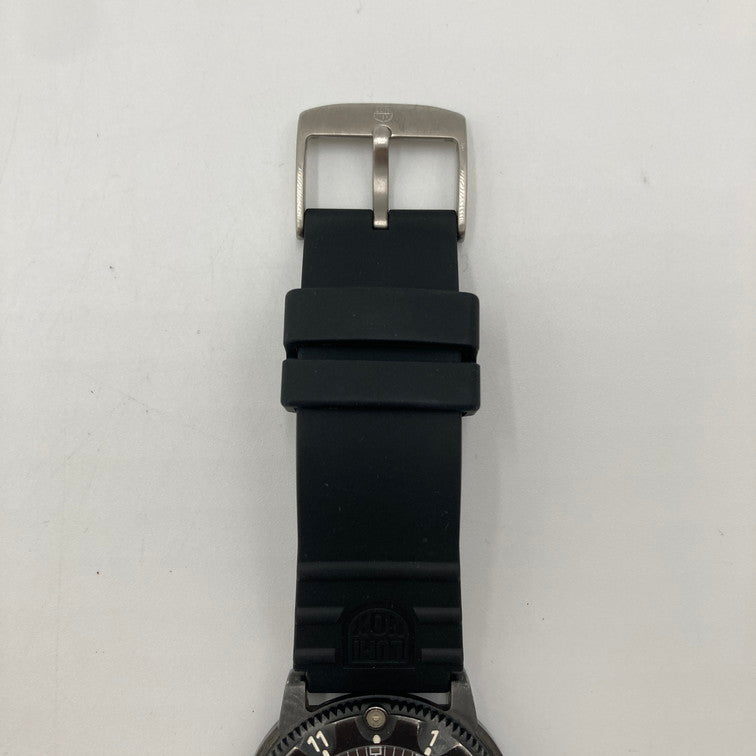 【中古品】【メンズ】 LUMINOX ルミノックス F-117 NIGHTHAWK 3400-200 ナイトホーク クォーツ 腕時計 197-251219-SY-04-iwa カラー：ブラック 万代Net店