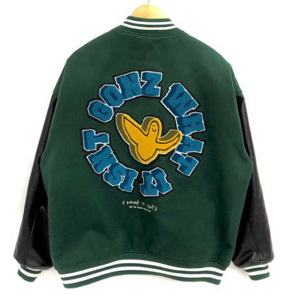 【中古品】【メンズ】 MARK GONZALES マークゴンザレス STADIUM JACKET 2H5-62926 スタジアムジャケット アウター 142-260526-rs-03-fur サイズ：L カラー：グリーン/ブラック 万代Net店