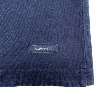 【現状渡し品】【メンズ】 SOPHNET. ソフネット L/S Tee ロンT 長袖 Tシャツ トップス 142-260331-ea-01-fur サイズ：XL カラー：ネイビー 万代Net店