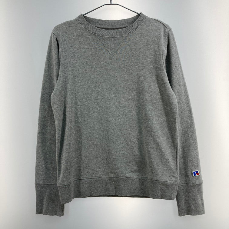 【中古品】【メンズ】 RUSSELL ATHLETIC ブランクスウェット 145-260222-WA-06-iwa サイズ：L カラー：グレー 万代Net店