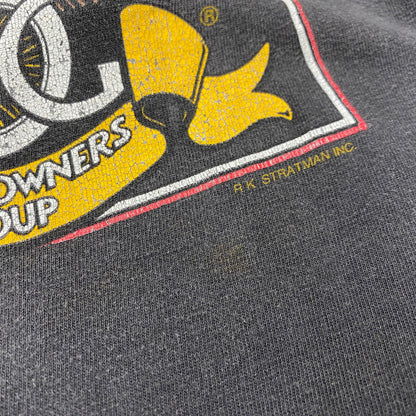 【中古品】【メンズ】 HARLEY-DAVIDSON ハーレーダビッドソン R.K.STRATMAN 両シングル USA製 PRINT SS TEE プリント ショートスリーブ ティー トップス 半袖 146-260615-cs-10-izu サイズ：L カラー：ブラック 万代Net店