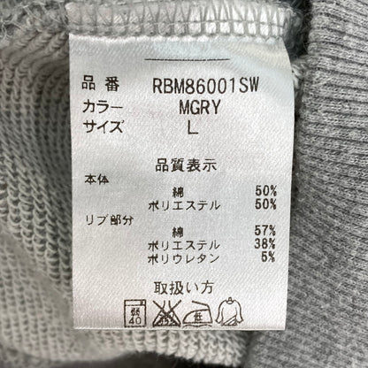 【中古品】【メンズ】 RUSSELL ATHLETIC ブランクスウェット 145-260222-WA-06-iwa サイズ：L カラー：グレー 万代Net店