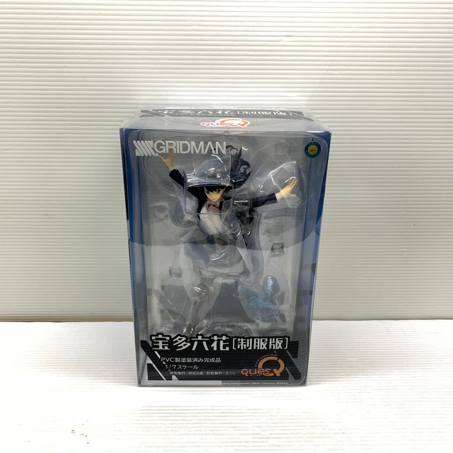 【中古品】 SSSS.GRIDMAN グリッドマン 宝多六花 制服版 1/7スケール フィギュア キューズＱ 053-261028-YT-01-min 万代Net店
