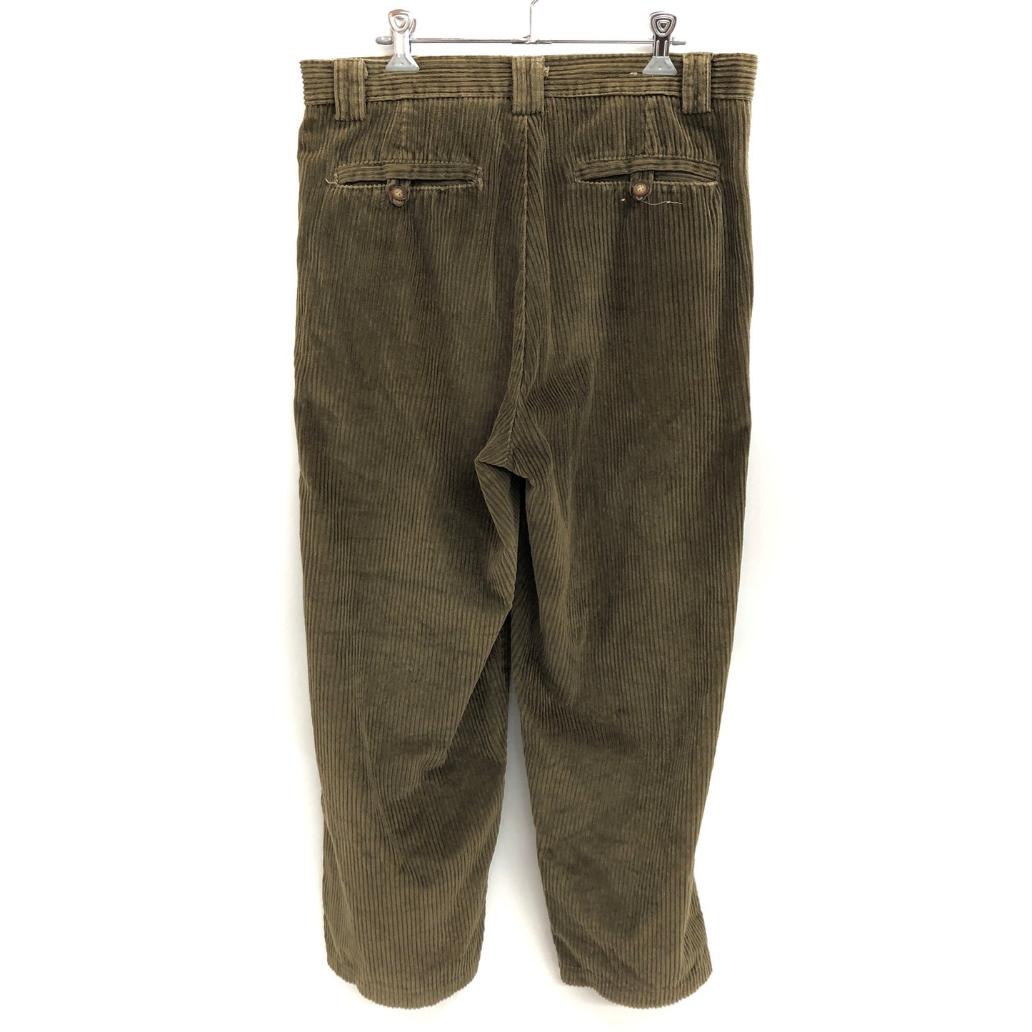 【現状渡し品】【メンズ】 VAN HEUSIN ヴァンヒューゼン CORDUROY PANTS コーデュロイパンツ ボトムス 古着 ヴィンテージ 157-260526-rs-06-fur サイズ：34×30 カラー：カーキ 万代Net店