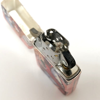 【中古美品】【メンズ/レディース】 ZIPPO × EVANGELION ジッポ OIL LIGHTER オイルライター 惣流・アスカ・ラングレー 綾波レイ 小物 206-260813-rs-02-fur 万代Net店