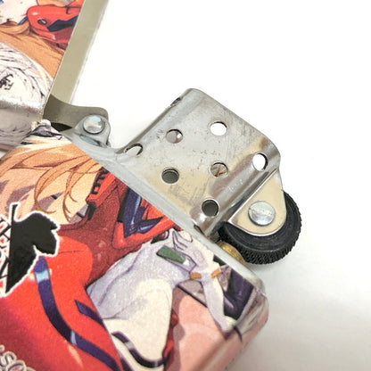 【中古美品】【メンズ/レディース】 ZIPPO × EVANGELION ジッポ OIL LIGHTER オイルライター 惣流・アスカ・ラングレー 綾波レイ 小物 206-260813-rs-02-fur 万代Net店