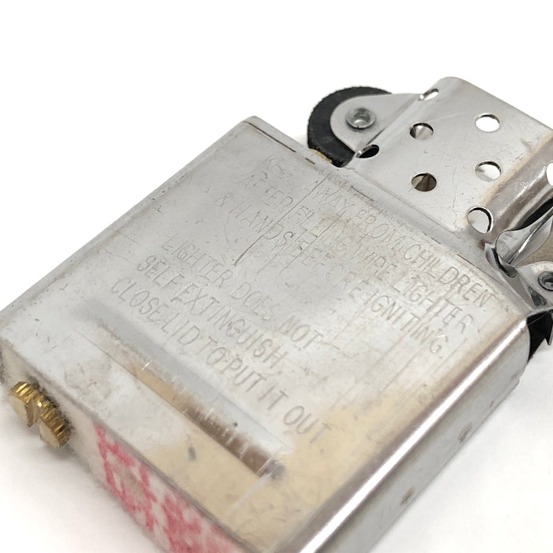 【中古美品】【メンズ/レディース】 ZIPPO × EVANGELION ジッポ OIL LIGHTER オイルライター 惣流・アスカ・ラングレー 綾波レイ 小物 206-260813-rs-02-fur 万代Net店