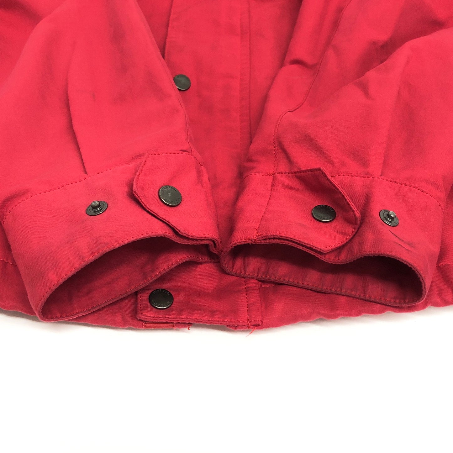 【現状渡し品】【メンズ】 McGREGOR マックレガー JACKET MM11-8606 ジャケット ブルゾン アウター 古着 ヴィンテージ 146-260526-rs-07-fur サイズ：L カラー：レッド 万代Net店