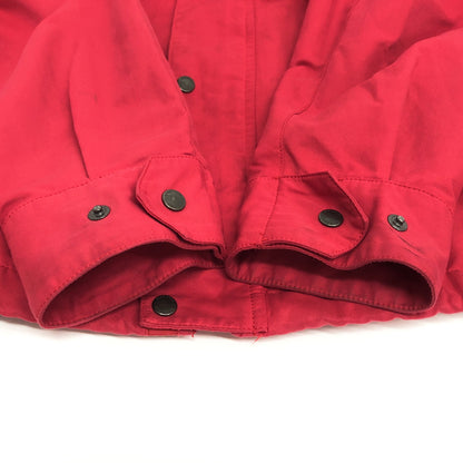 【現状渡し品】【メンズ】 McGREGOR マックレガー JACKET MM11-8606 ジャケット ブルゾン アウター 古着 ヴィンテージ 146-260526-rs-07-fur サイズ：L カラー：レッド 万代Net店