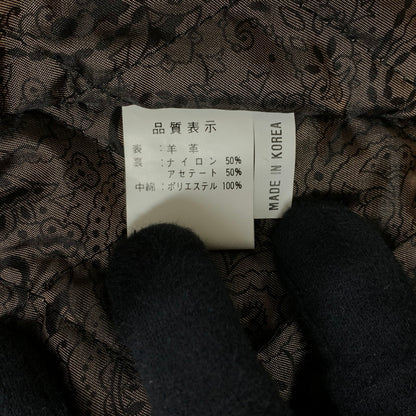 【中古品】【メンズ】 UNKNOWN RAM LEATHER LONG COAT ラムレザー ロング コート アウター ジャケット 革 145-260131-ko-03-tei サイズ：M カラー：ブラック 万代Net店