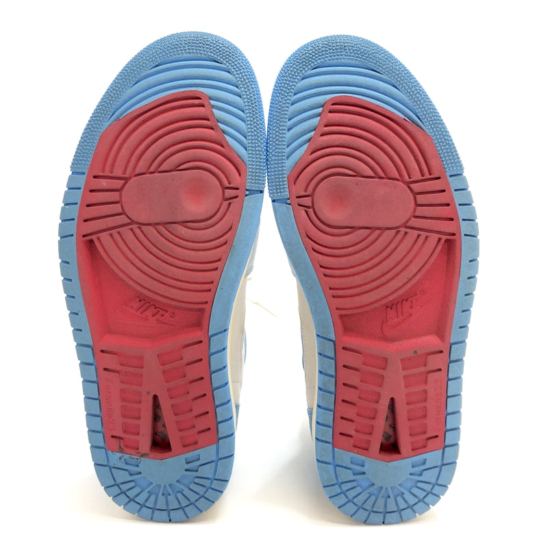 【現状渡し品】【メンズ/レディース】 NIKE ナイキ WMNS AIR JORDAN 1 ZOOM CMFT2 DV1305-004 ウィメンズ エア ジョーダン ズーム コンフォート スニーカー シューズ 靴 160-260813-rs-03-fur サイズ：26.5cm US9.5 カラー：ユニバーシティブルー/アイスブルー 万代Net店