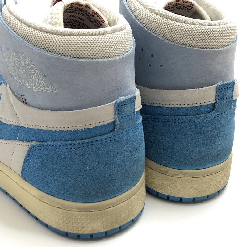 【現状渡し品】【メンズ/レディース】 NIKE ナイキ WMNS AIR JORDAN 1 ZOOM CMFT2 DV1305-004 ウィメンズ エア ジョーダン ズーム コンフォート スニーカー シューズ 靴 160-260813-rs-03-fur サイズ：26.5cm US9.5 カラー：ユニバーシティブルー/アイスブルー 万代Net店