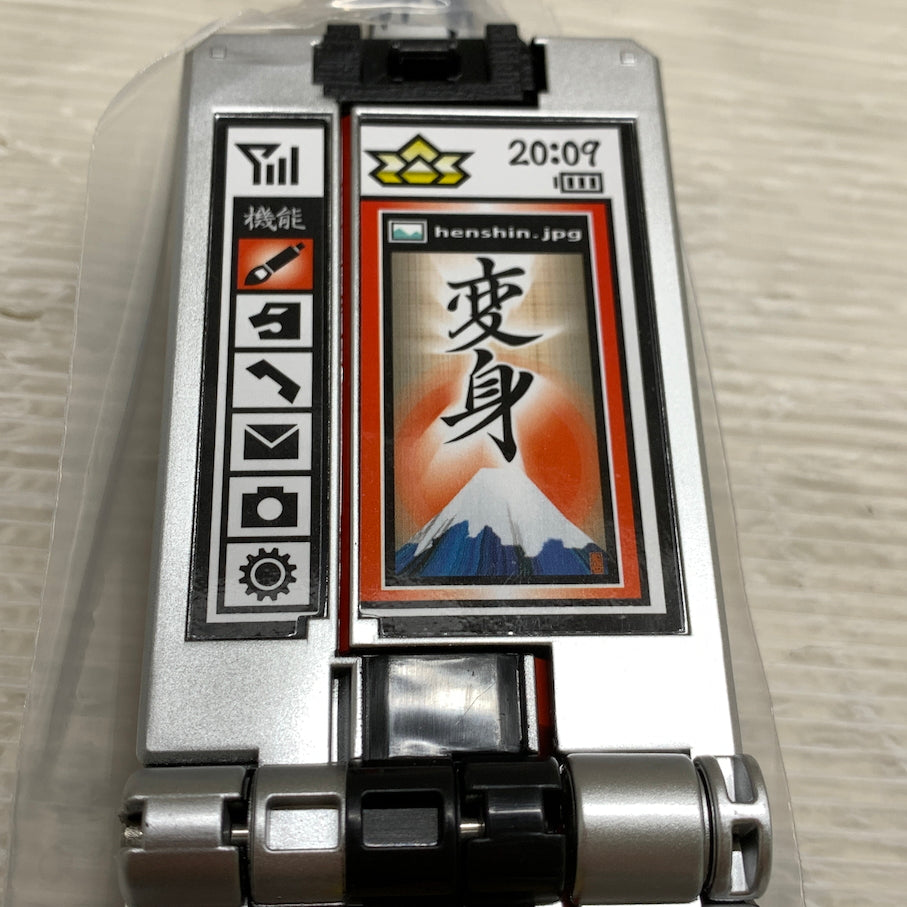 【現状渡し品】 プレミアムバンダイ 侍戦隊シンケンジャー ショドウフォン -MEMORIAL EDITION- 044-260826-MS-05-min 万代Net店
