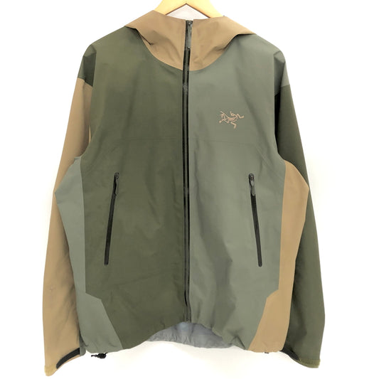 【中古品】【メンズ】 ARC'TERYX アークテリクス BETA JACKET X000007726 ベータジャケット マウンテンパーカー アウター 144-260813-rs-06-fur サイズ：L カラー：カーキ/ベージュ 万代Net店
