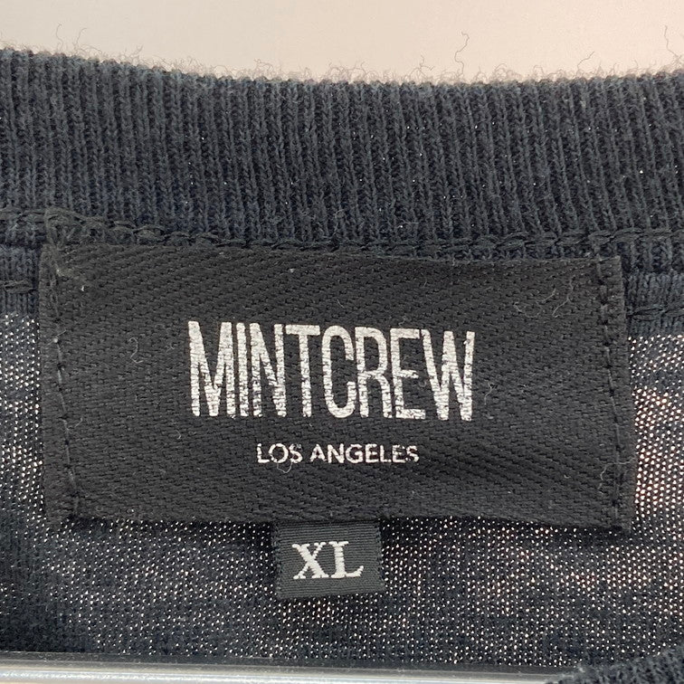 【中古品】【メンズ】 MINTCREW Tシャツ 148-260222-WA-11-iwa サイズ：XL カラー：ブラック 万代Net店