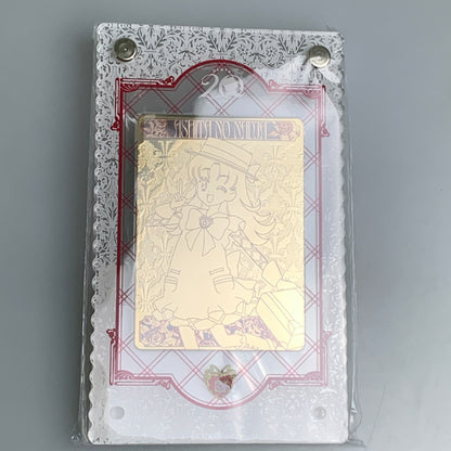 【中古美品】 DMM スクラッチ 明日のナージャ 20周年アニバーサリー A-1賞 ナージャ 20周年 メモリアルゴールドプレート 053-260604-hu-02-min 万代Net店