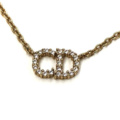 【中古品】【レディース】 Dior ディオール Clair D Lune N0717CDLCY_D301 クレール ディー リュヌ ネックレス CDシグネチャー アクセサリー 182-250210-rs-02-fur カラー：ゴールド 万代Net店