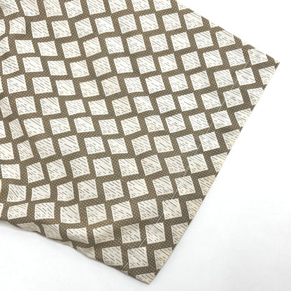 【現状渡し品】【メンズ】 PACE ペース S/S BD SHIRT 半袖 シャツ トップス 総柄 古着 ヴィンテージ 146-260527-rs-04-fur サイズ：L カラー：ブラウン 万代Net店