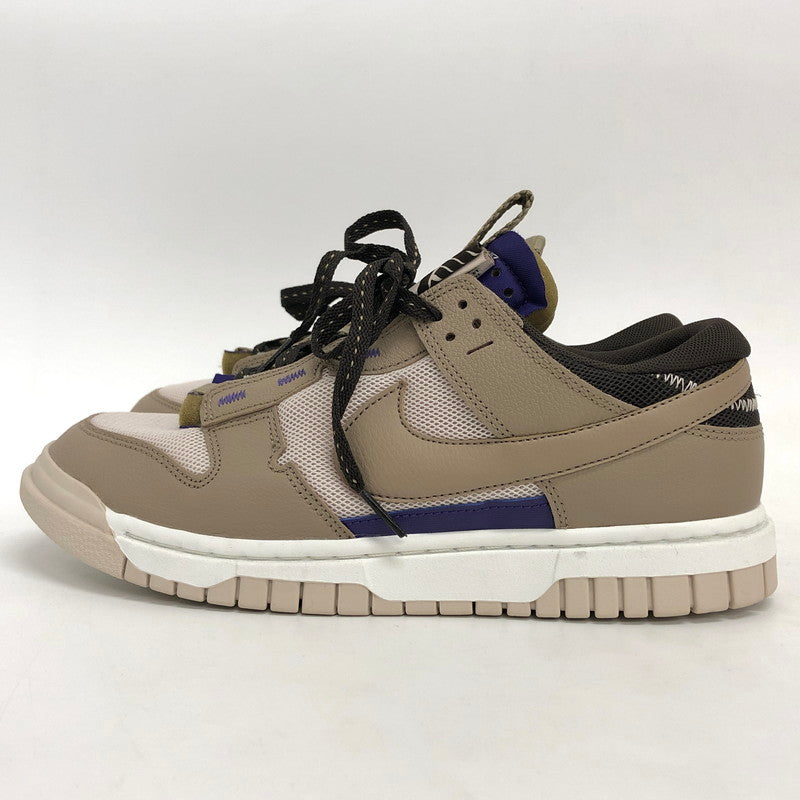 【中古品】【メンズ】 NIKE ナイキ Air Dunk Jumbo DV0821-101 エアダンク ジャンボ スニーカー シューズ 靴 160-251216-rs-05-fur サイズ：26.5cm US8.5 カラー：ベージュ/カーキ系 万代Net店