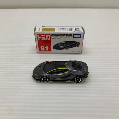 【中古品】 タカラトミー トミカ No.81 ランボルギーニ チェンテナリオ 1/65 ミニカー 062-251212-AS-1-min 万代Net店