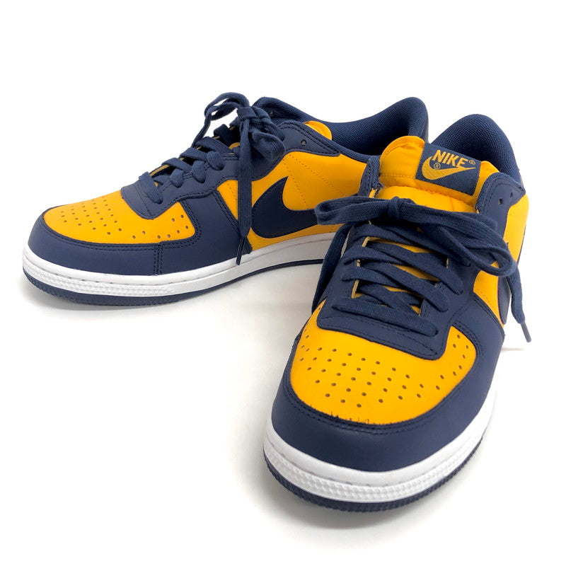 【中古品】【メンズ】 NIKE ナイキ Terminator Low OG "Michigan" FJ4206-700 ターミネーター ロー ミシガン スニーカー シューズ 靴 160-251216-rs-06-fur サイズ：27.5cm US9.5 カラー：ユニバーシティゴールド/ネイビー 万代Net店