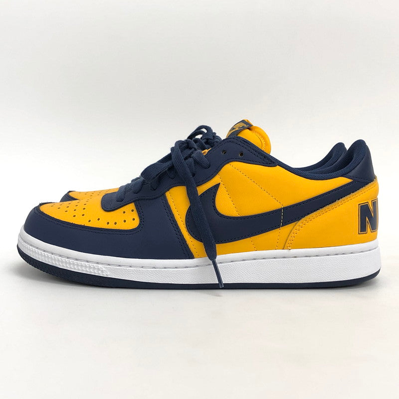 【中古品】【メンズ】 NIKE ナイキ Terminator Low OG "Michigan" FJ4206-700 ターミネーター ロー ミシガン スニーカー シューズ 靴 160-251216-rs-06-fur サイズ：27.5cm US9.5 カラー：ユニバーシティゴールド/ネイビー 万代Net店