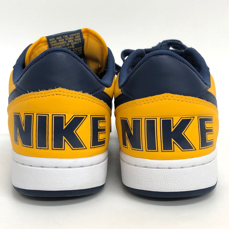 【中古品】【メンズ】 NIKE ナイキ Terminator Low OG "Michigan" FJ4206-700 ターミネーター ロー ミシガン スニーカー シューズ 靴 160-251216-rs-06-fur サイズ：27.5cm US9.5 カラー：ユニバーシティゴールド/ネイビー 万代Net店