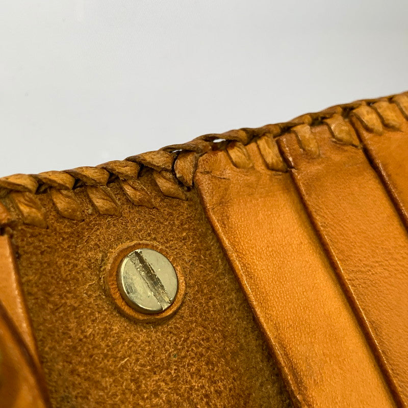 【中古品】【メンズ/レディース】 SAAD サード LEATHER CONCHO LONG WALLET レザー コンチョ ロング ウォレット 財布 200-260610-kh-02-izu カラー：ブラウン 万代Net店