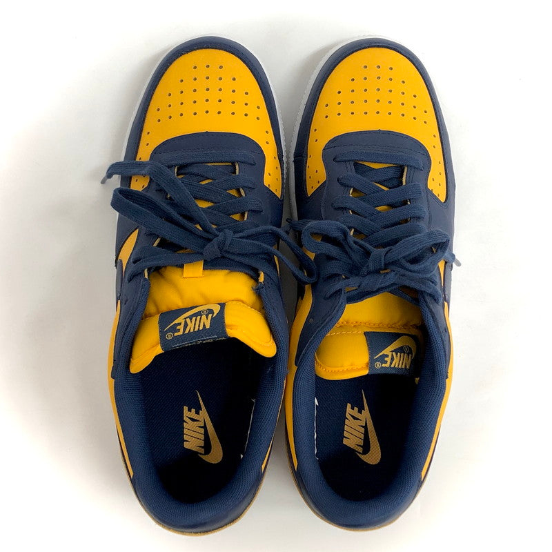 【中古品】【メンズ】 NIKE ナイキ Terminator Low OG "Michigan" FJ4206-700 ターミネーター ロー ミシガン スニーカー シューズ 靴 160-251216-rs-06-fur サイズ：27.5cm US9.5 カラー：ユニバーシティゴールド/ネイビー 万代Net店
