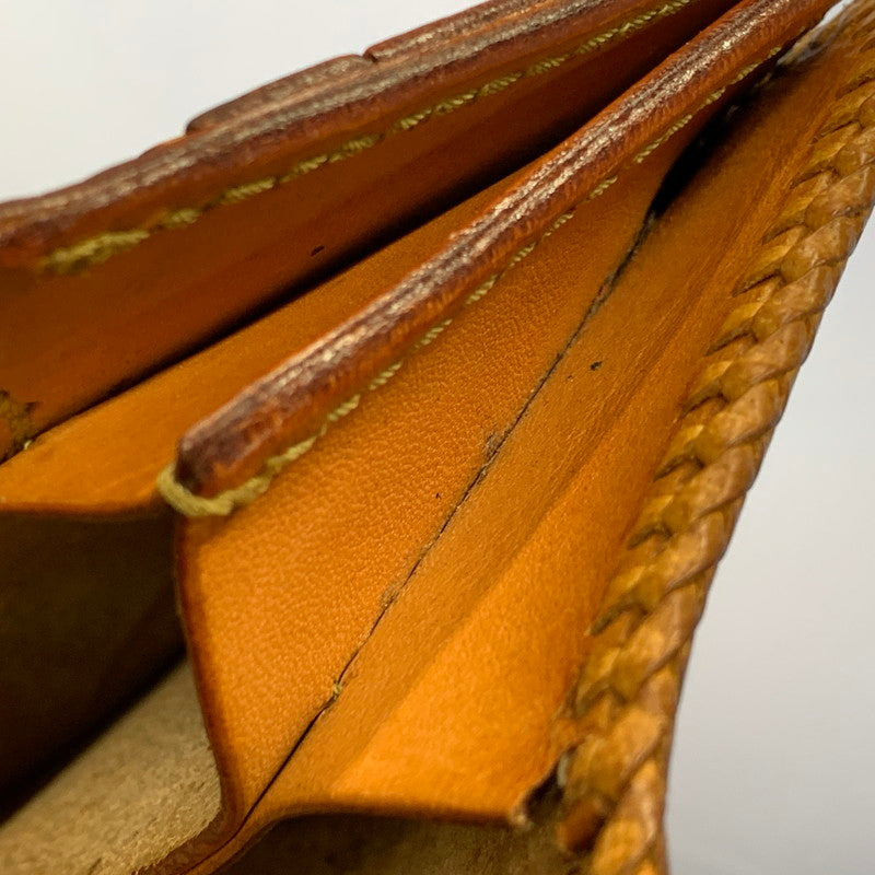 【中古品】【メンズ/レディース】 SAAD サード LEATHER CONCHO LONG WALLET レザー コンチョ ロング ウォレット 財布 200-260610-kh-02-izu カラー：ブラウン 万代Net店