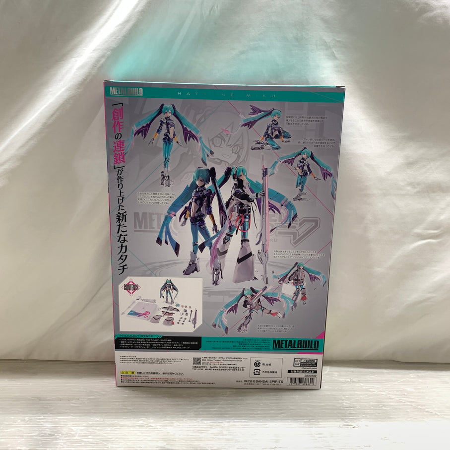 【中古品】 METAL BUILD メタルビルド 初音ミク HATSUNE MIKU フィギュア バンダイ 箱あり 053-261029-YT-01-min 万代Net店