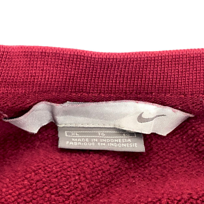 【現状渡し品】【メンズ】 NIKE ナイキ 196184 00S 銀タグ スウェット 長袖 トップス 146-250923-hn-07-fur サイズ：XL カラー：レッド系 万代Net店