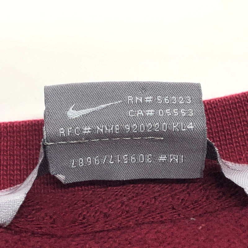 【現状渡し品】【メンズ】 NIKE ナイキ 196184 00S 銀タグ スウェット 長袖 トップス 146-250923-hn-07-fur サイズ：XL カラー：レッド系 万代Net店