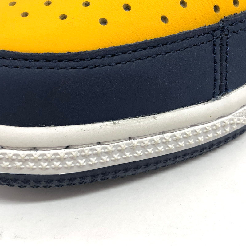 【中古品】【メンズ】 NIKE ナイキ Terminator Low OG "Michigan" FJ4206-700 ターミネーター ロー ミシガン スニーカー シューズ 靴 160-251216-rs-06-fur サイズ：27.5cm US9.5 カラー：ユニバーシティゴールド/ネイビー 万代Net店