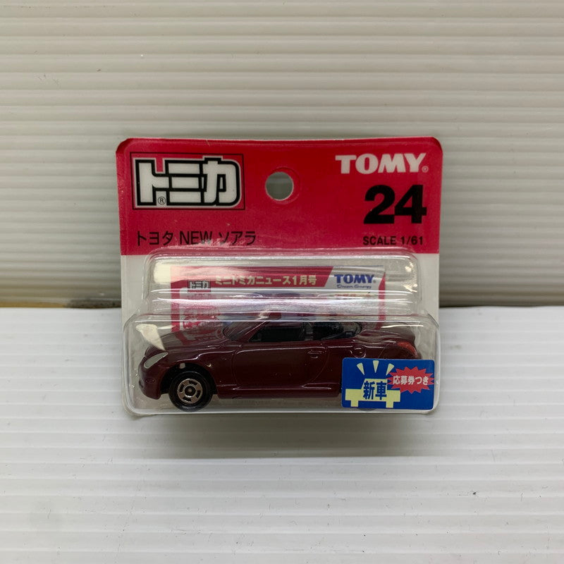 【中古品】 TOMY トミー トミカ トヨタ NEW ソアラ 1/61 ミニカー 長期保管品 062-251212-AS-2-min 万代Net店
