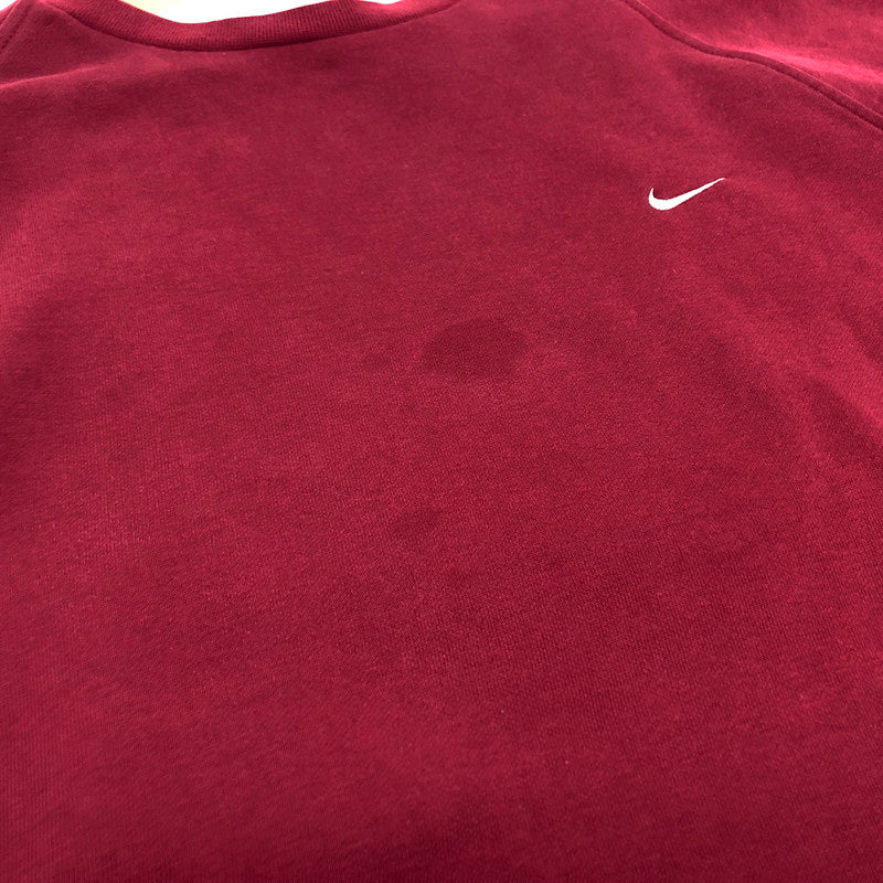 【現状渡し品】【メンズ】 NIKE ナイキ 196184 00S 銀タグ スウェット 長袖 トップス 146-250923-hn-07-fur サイズ：XL カラー：レッド系 万代Net店