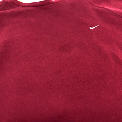 【現状渡し品】【メンズ】 NIKE ナイキ 196184 00S 銀タグ スウェット 長袖 トップス 146-250923-hn-07-fur サイズ：XL カラー：レッド系 万代Net店