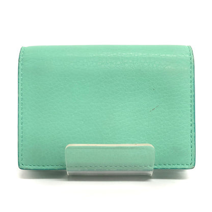【現状渡し品】【レディース】 TIFFANY&Co. ティファニー CARD CASE ティファニー カードケース カード収納 カード入れ 名刺入れ 小物 アクセサリー 181-251217-rs-01-fur カラー：ティファニーブルー 万代Net店