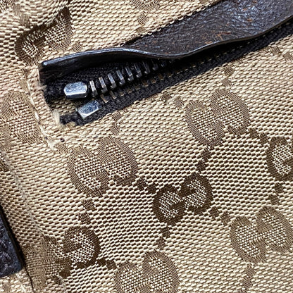 【中古品】【メンズ/レディース】 GUCCI グッチ 28566 GG キャンバス WAIST POUCH ウエストポーチ 鞄 カバン ボディバッグ 180-250605-ma-06-izu カラー：茶系 万代Net店